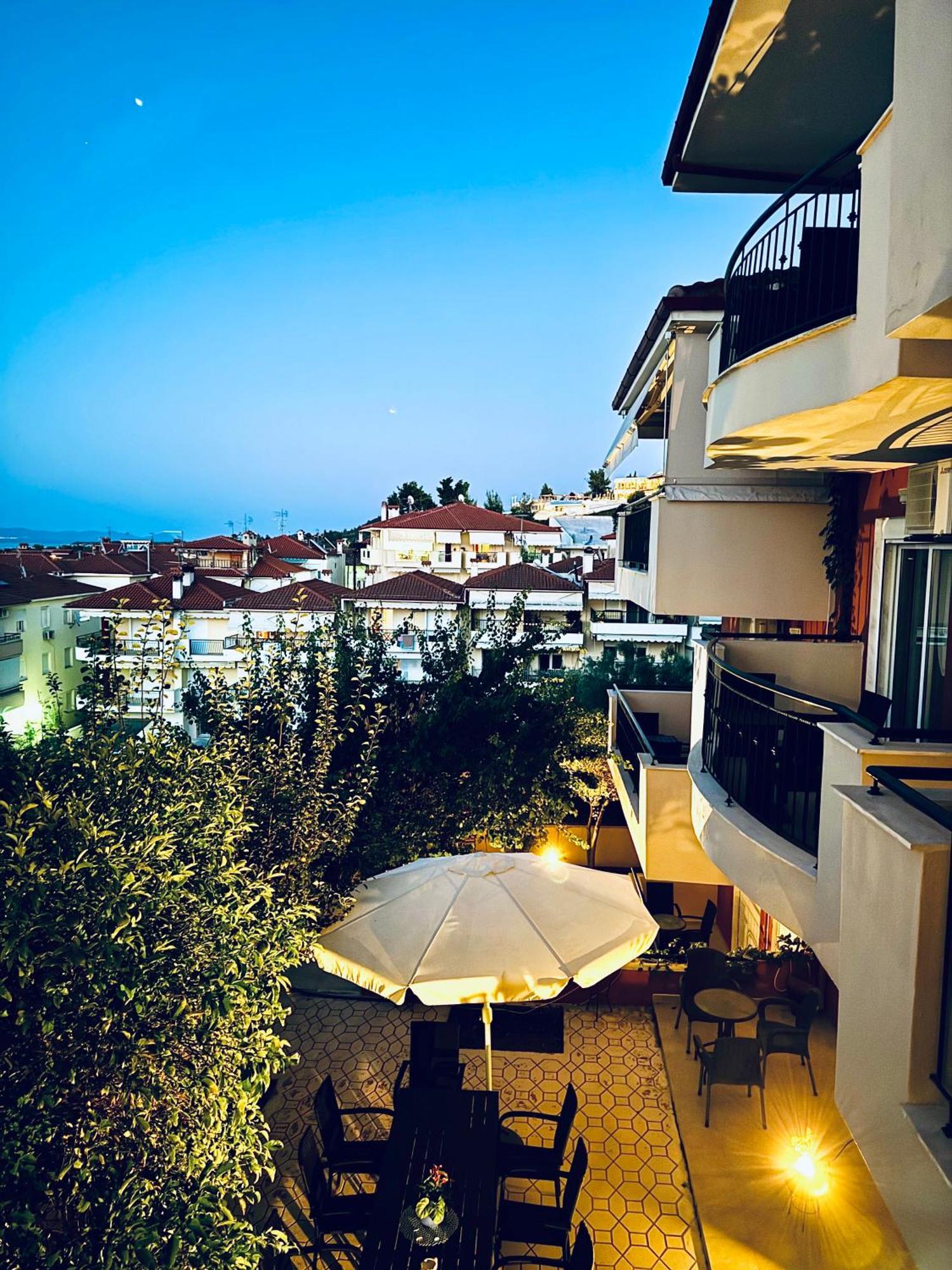 Hotel Sun Sight Pefkochori Eksteriør bilde