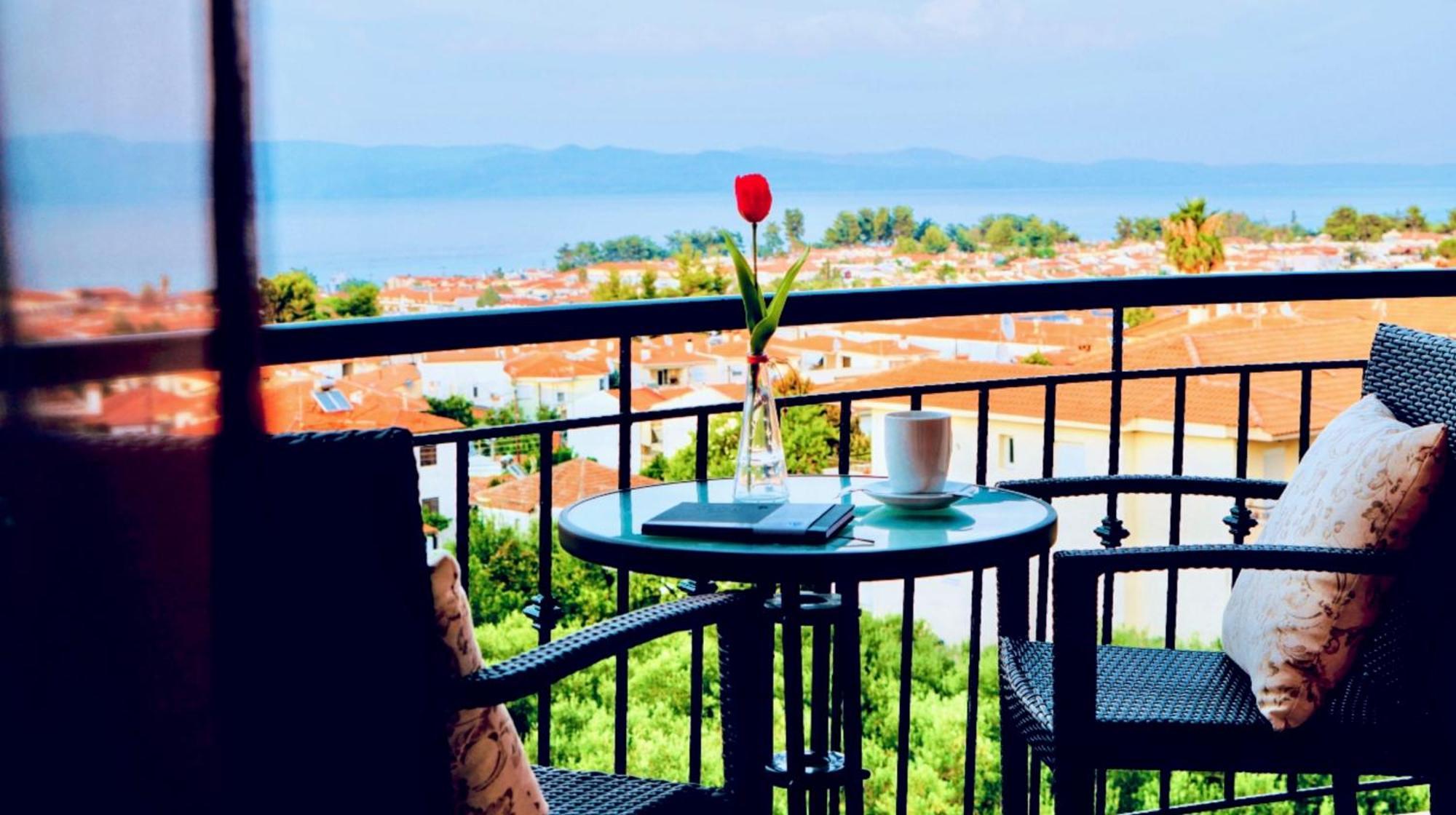 Hotel Sun Sight Pefkochori Eksteriør bilde