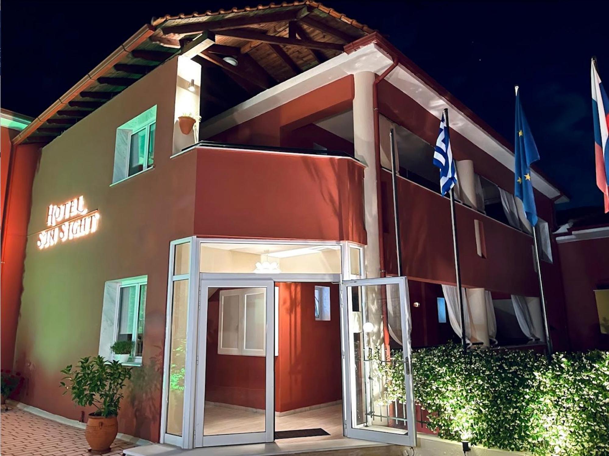 Hotel Sun Sight Pefkochori Eksteriør bilde